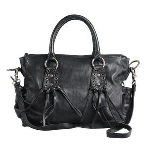 IKKS leather handbag